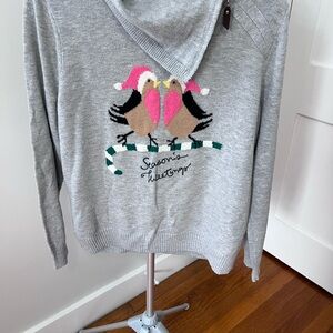 Talbots Gray Knit Sweater